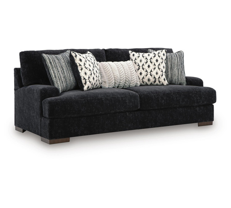 Whitmore Manor Sofa - Black Pearl