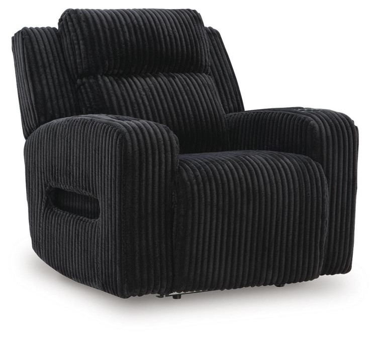 TwinBrooke Power Recliner - Black