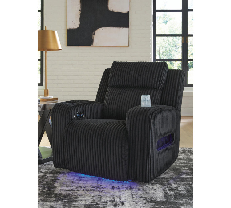 TwinBrooke Power Recliner - Black