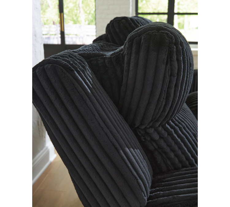 TwinBrooke Power Reclining Sofa - Black