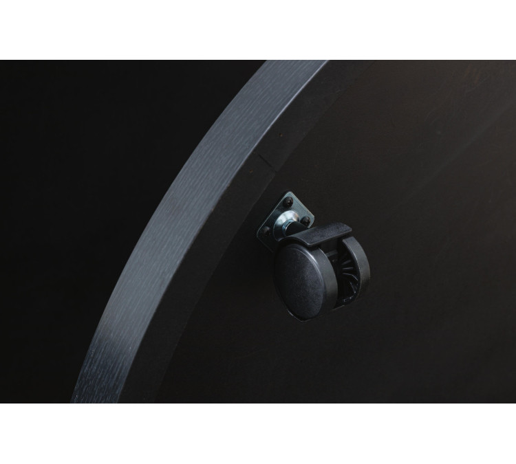 Shylore Table (Set of 3) - Black/Brass Finish