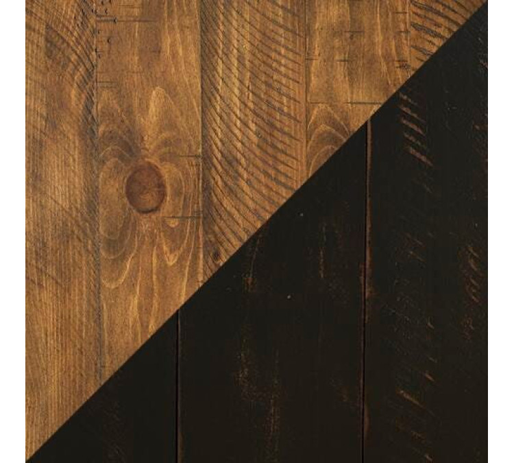 Valebeck Chairside End Table - Black/Brown