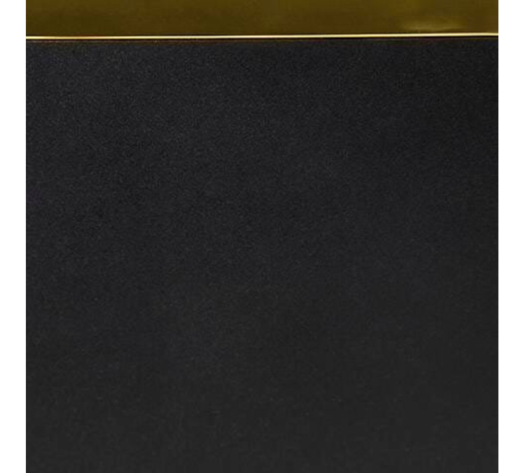 Rexwell Accent Table with Speaker - Black/Gold Finish