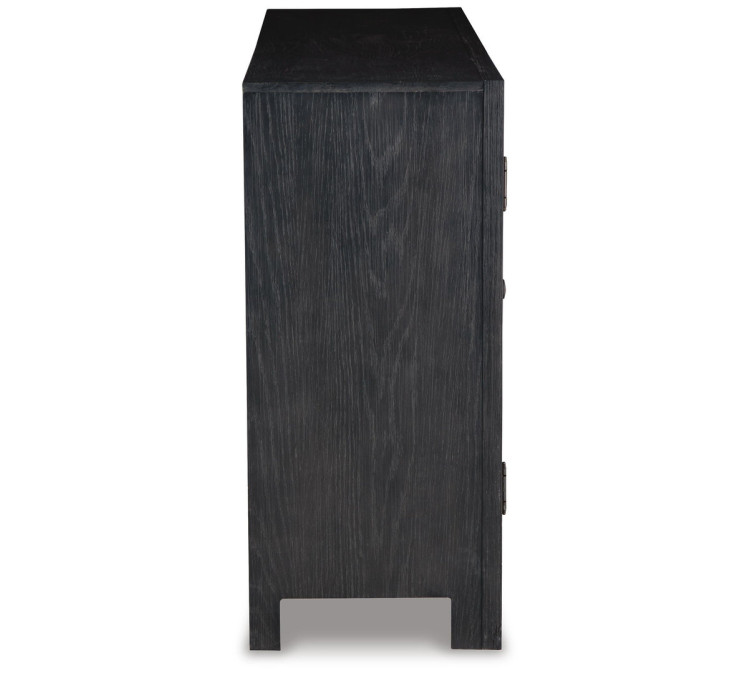 Lenston Accent Cabinet - Black/Gray