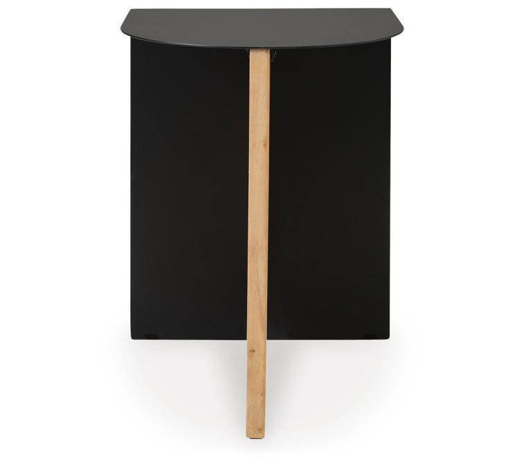 Ladgate Accent Table - Black/Natural