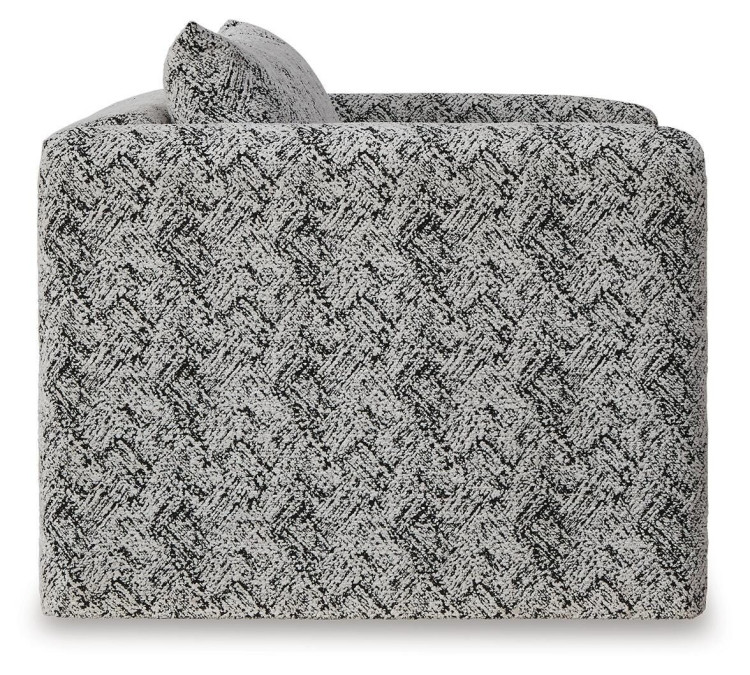 Kenbell Accent Chair - Black/White