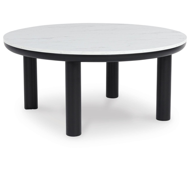 Xandrum Table (Set of 3) - Black/White