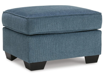 Cashton Ottoman - Blue