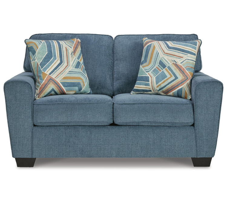 Cashton Sofa and Loveseat - Blue
