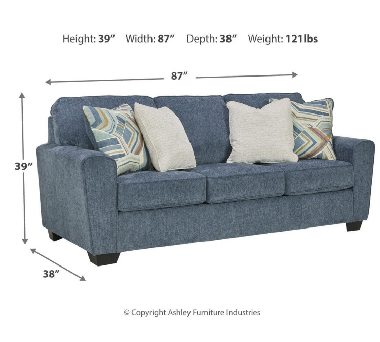 Cashton Sofa - Blue