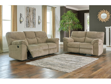 Alphons Sofa and Loveseat - Briar