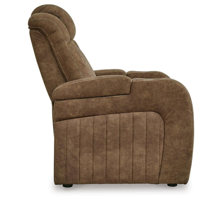 Wolfridge Power Recliner - Brindle
