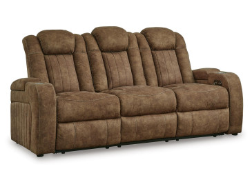 Wolfridge Power Reclining Sofa - Brindle