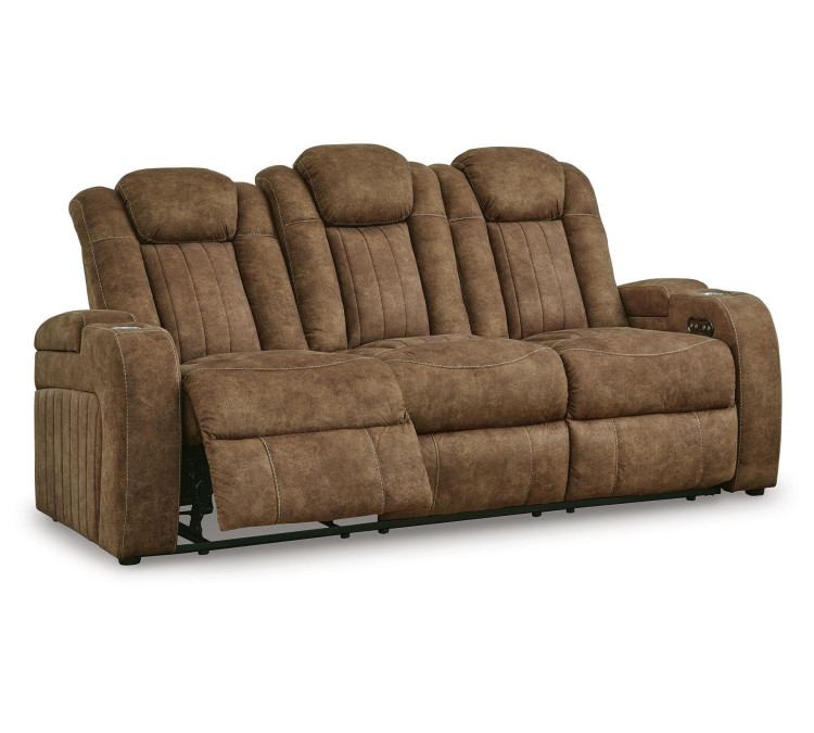 Wolfridge Power Reclining Sofa - Brindle