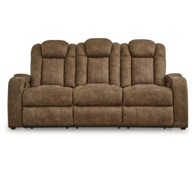 Wolfridge Power Reclining Sofa - Brindle