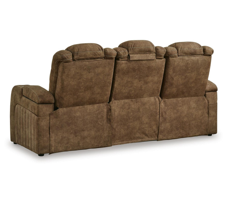 Wolfridge Power Reclining Sofa - Brindle