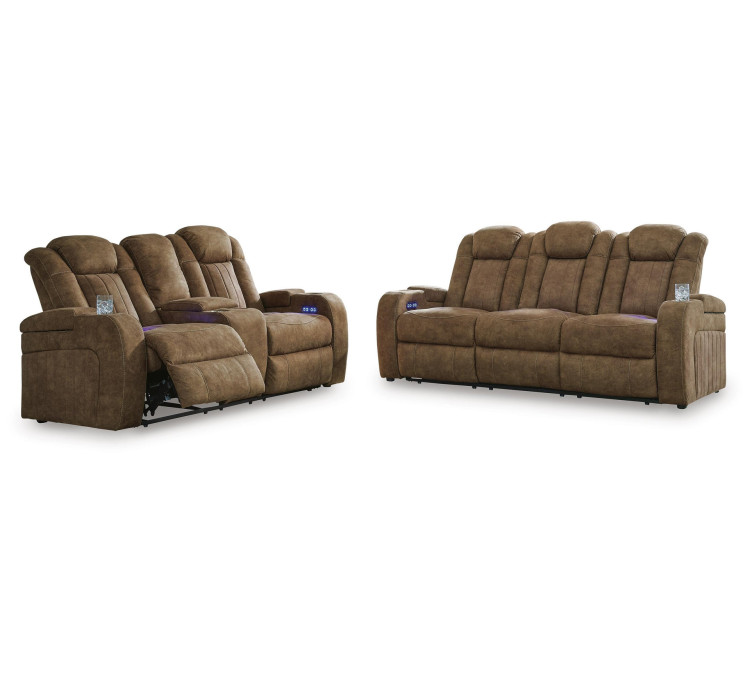 Wolfridge Sofa and Loveseat - Brindle