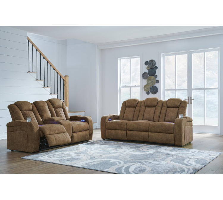 Wolfridge Sofa and Loveseat - Brindle