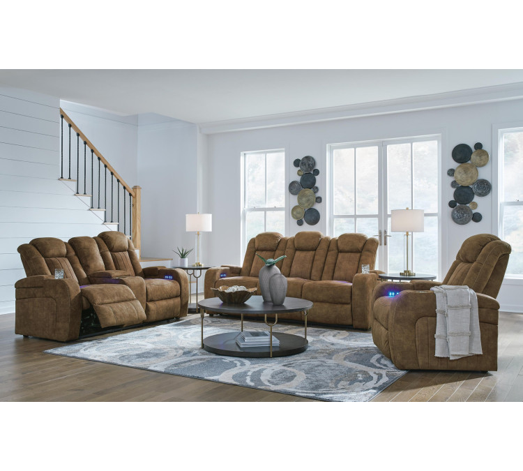 Wolfridge Sofa, Loveseat and Recliner - Brindle