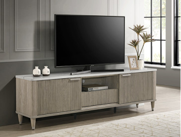 BRITANY TV STAND COLOR - Driftwood