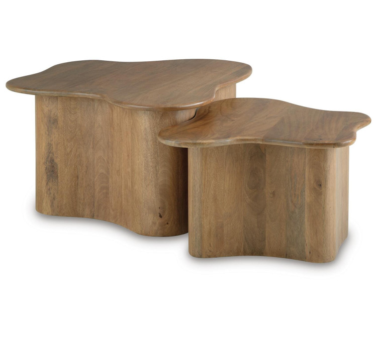 Abeford Accent Coffee Table (Set of 2) - Brown