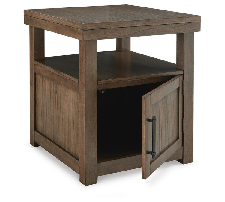 Boardernest End Table - Brown