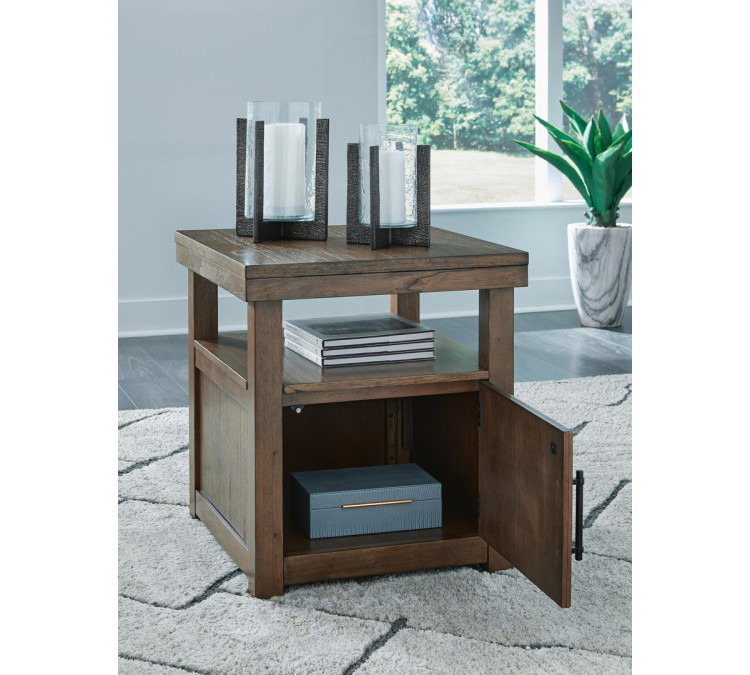 Boardernest End Table - Brown
