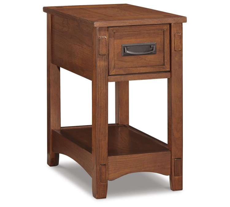 Breegin Chairside End Table - Brown
