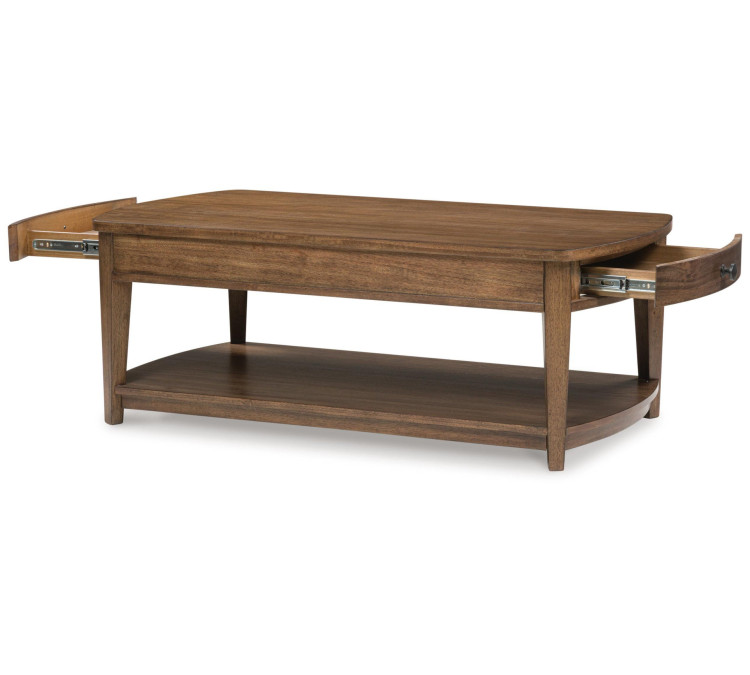 Burkbyer Coffee Table - Brown