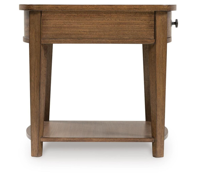 Burkbyer End Table - Brown