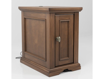 Channley Chairside End Table - Brown