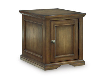 Channley End Table - Brown
