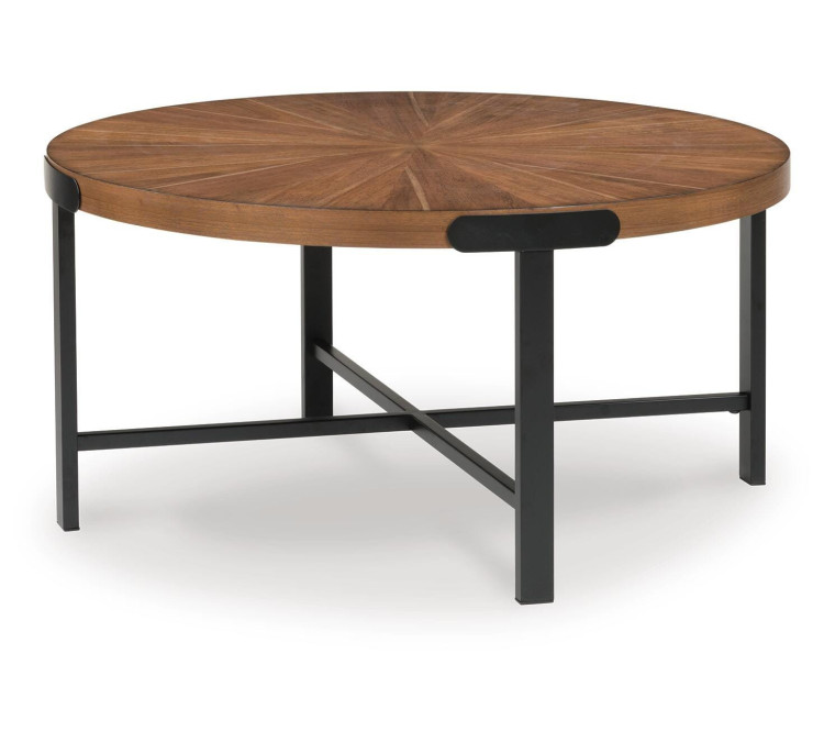 Crosstrail Table (Set of 3) - Brown