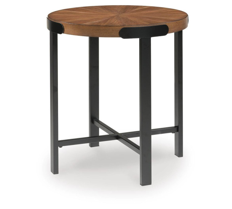 Crosstrail Table (Set of 3) - Brown