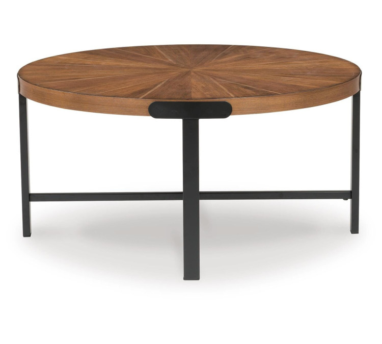 Crosstrail Table (Set of 3) - Brown