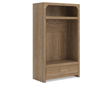 Dovander Hall Tree with Storage Bench - Brown