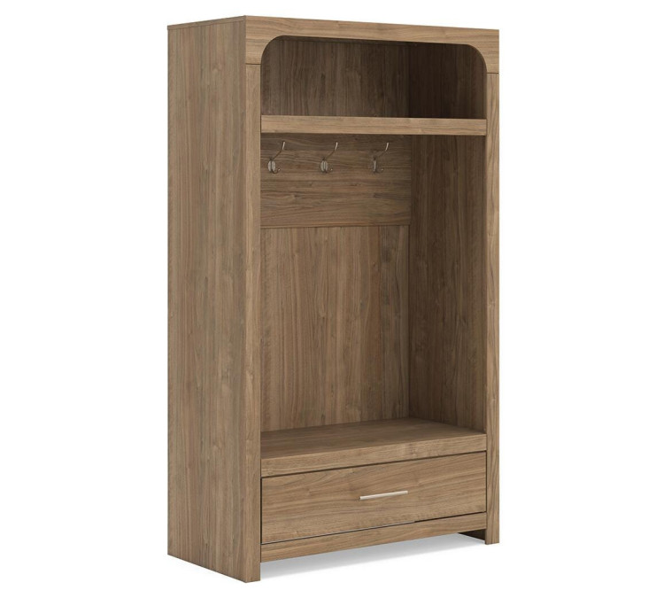 Dovander Hall Tree with Storage Bench - Brown