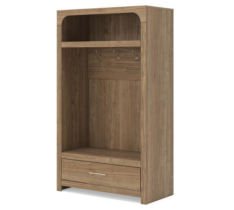Dovander Hall Tree with Storage Bench - Brown