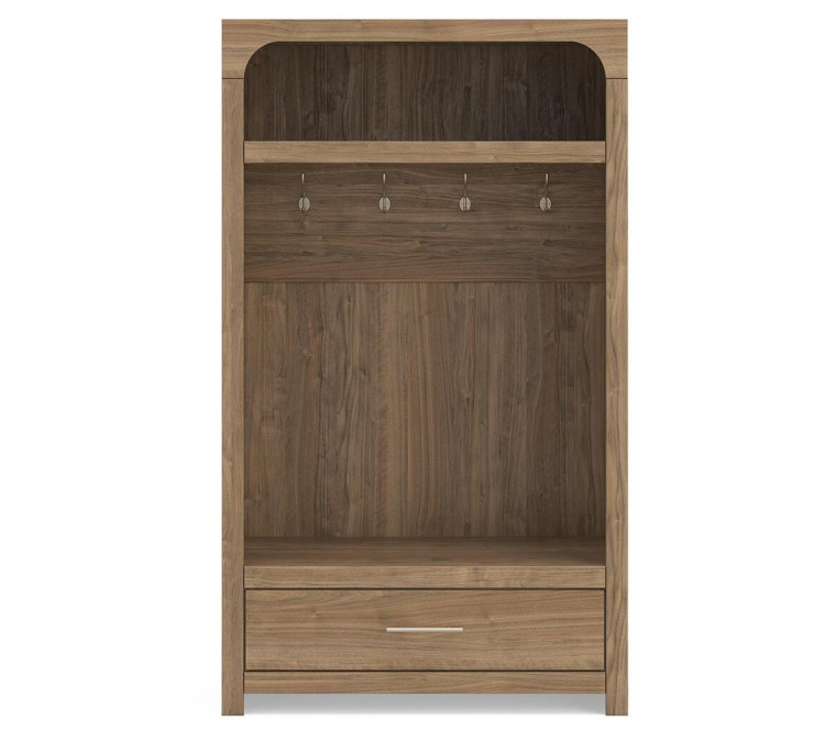 Dovander Hall Tree with Storage Bench - Brown