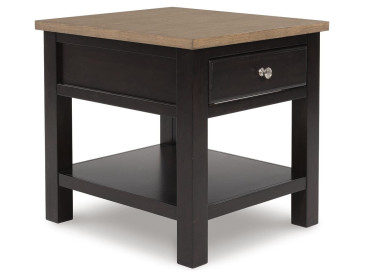 Drazmine End Table - Brown