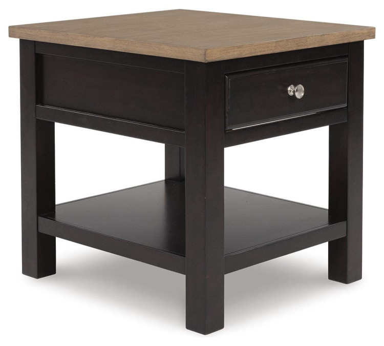 Drazmine End Table - Brown