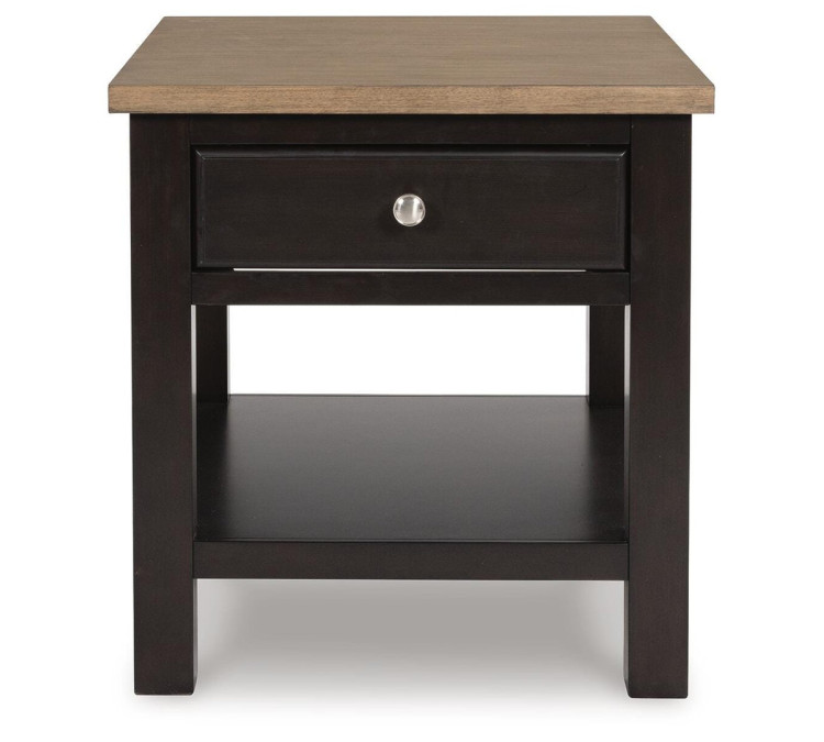 Drazmine End Table - Brown