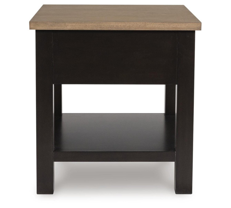 Drazmine End Table - Brown