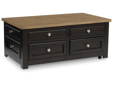 Drazmine Lift-Top Coffee Table - Brown