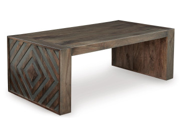 Dreggan Coffee Table - Brown