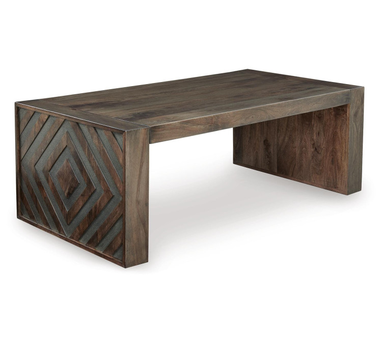 Dreggan Coffee Table - Brown