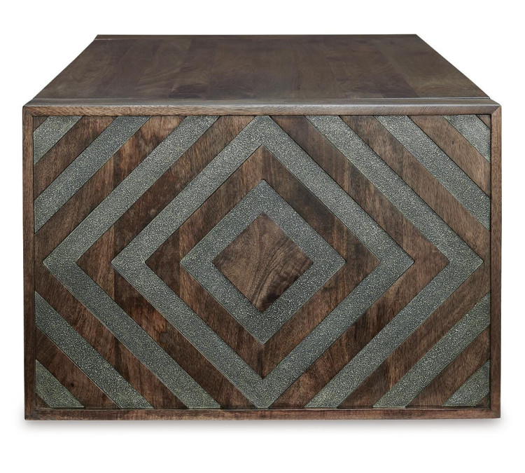 Dreggan Coffee Table - Brown