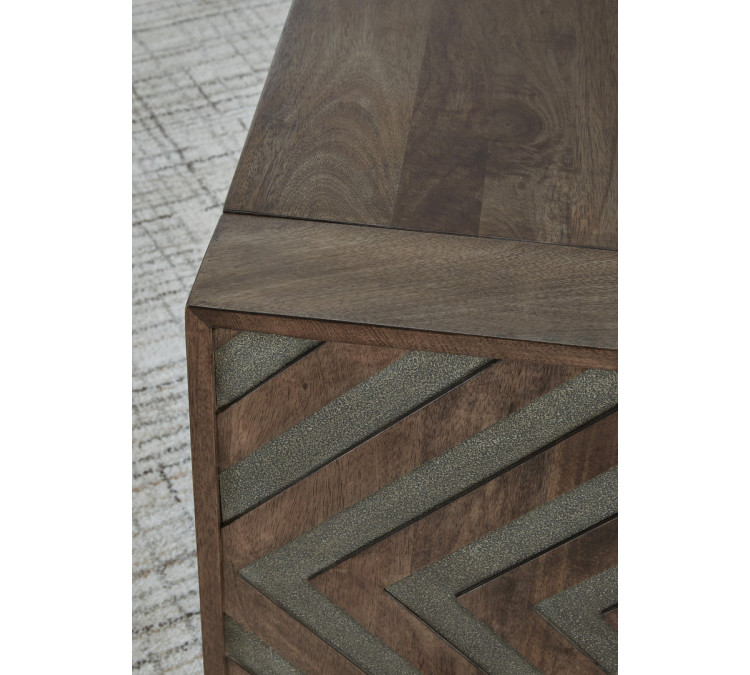 Dreggan Coffee Table - Brown