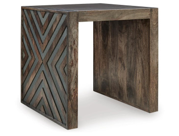 Dreggan End Table - Brown