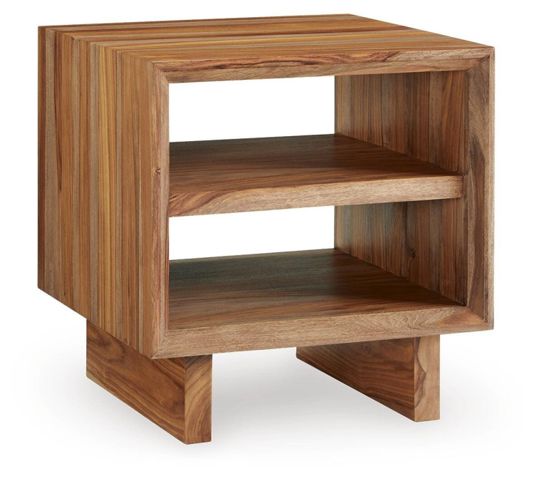 Dressonni End Table - Brown